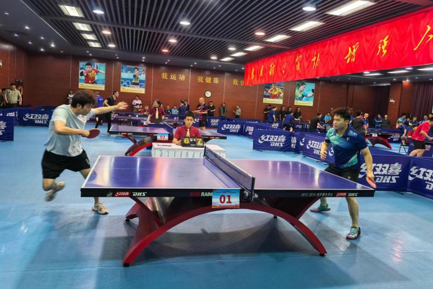乐鱼APP北京向阳区举行第五届“双拥杯”乒乓球交情赛 以体育肉体灌溉军民情(图2)